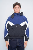 Cortaviento Azul Nike Talla M Image 0