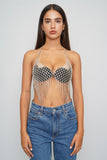 Top Strass Nostalgic Talla TU