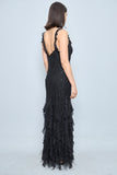 Vestido Negro cassandra stone Talla 12 Image 2