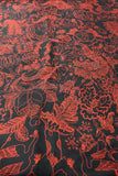 Pañuelo negro/rojo  Nostalgic Talla TU Image 1