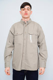 Camisa Beige Cabela´S Talla L Image 0