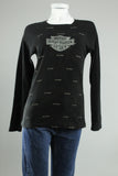 Polera Negro harley davidson Talla Xl