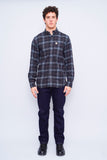 Camisa escocesa gris/azul Carhartt Talla S Image 3