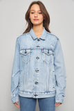 Chaqueta denim  azul levis talla M 087