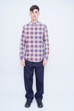Camisa escocesa azul/rojo Polo Talla M Image 3