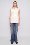 Top crema Elie Tahari Talla S Image 3