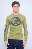 Polera Verde harley davidson Talla S Image 0