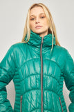 Parka casual  verde guess talla M 964