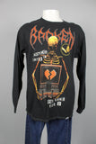 Polera Negro Broken Promises Talla L