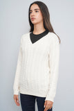 Sweater crema Lacoste Talla 32 Image 1