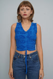Top Azul Juicy Couture Talla M Image 0