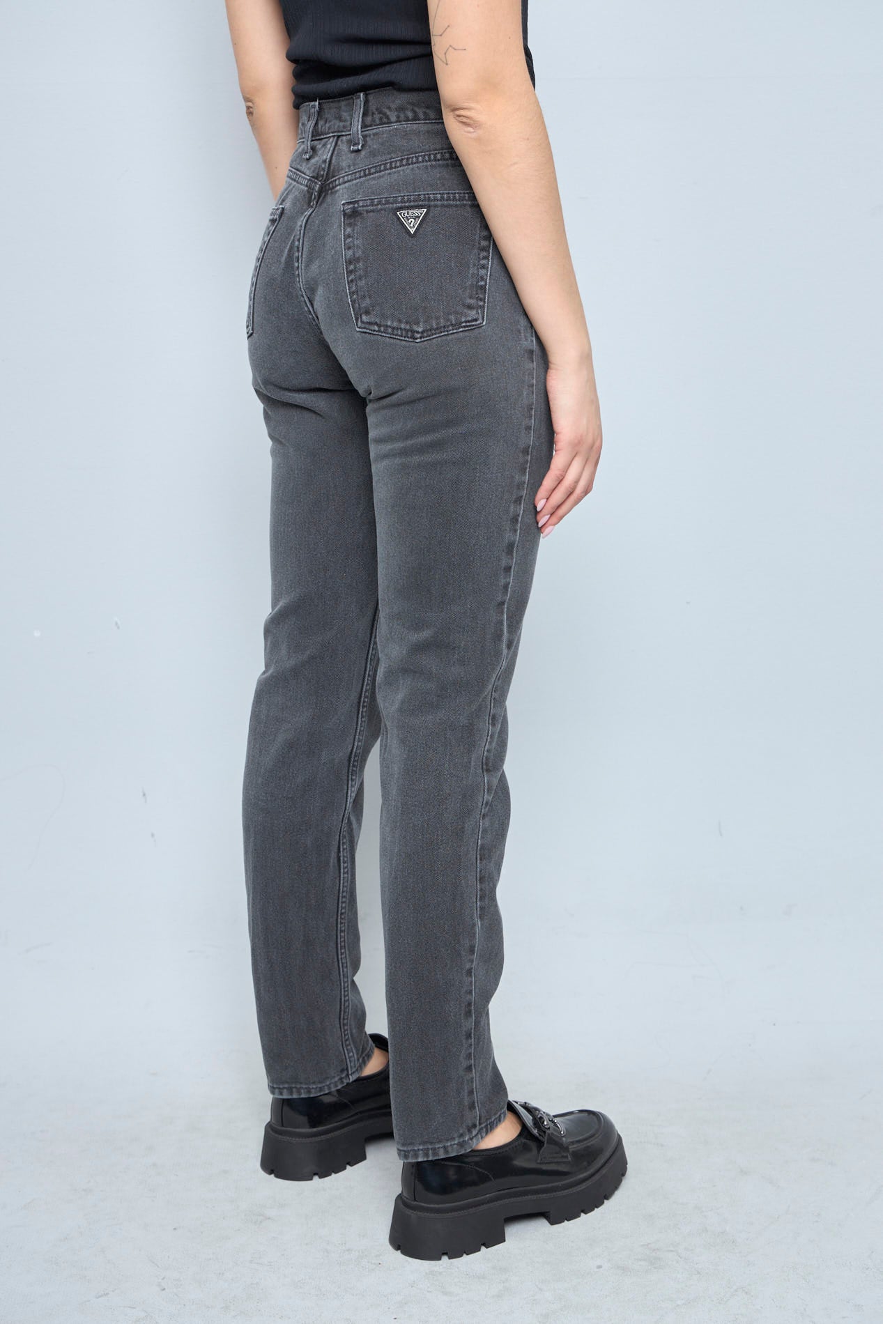 Ropa Guess Guess Pantalones Vaqueros Mujer Jeans Gris Guess Talla 29 โ Nostalgic