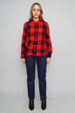Camisa escocesa roja Tommy Hilfiger Talla S Image 3