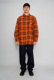 Camisa escocesa naranjo Carhartt Talla Xl Image 3