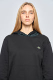 Poleron casual  negro lacoste talla Xl 425