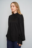 Blusa Negro ella Talla L Image 1