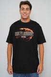 Polera Negro harley davidson Talla Xl