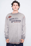 Polera Gris harley davidson Talla Xl Image 0
