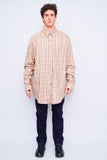 Camisa cuadrille beige Brooks Brothers Talla Xxl Image 3