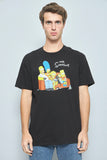 Polera Negro The Simpsons Talla Xl