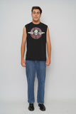 Polera Negro harley davidson Talla L Image 3