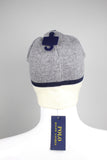 Gorro azul/blanco/gris polo ralph lauren Talla TU Image 2
