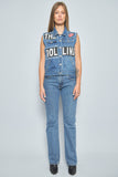 Chaqueta denim  azul lovemade talla L 862