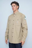 Camisa Beige Carhartt Talla L Image 1