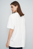 Polera Blanco Guess Jeans Talla M Image 2
