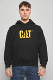 Poleron casual  negro cat talla M 761