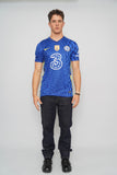 Polera Azul Nike Talla M Image 3