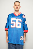 Polera casual  azul mitchell&ness talla Xxl 246