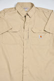 Camisa casual  café carhartt talla L 431