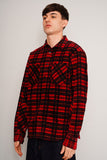 Camisa escocesa roja Rag Y Bone Talla L Image 1