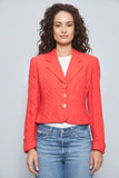 Blazer casual  rojo christian dior talla S 668