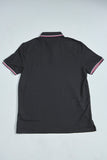 Polera casual  negro tommy hilfiger talla L 724