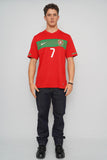 Polera Rojo Nike Talla L Image 3