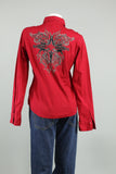 Blusa Rojo Harley Davidso  Talla M Image 2