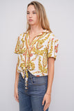 Blusa Multicolor Anthropologie Talla 10 Image 1