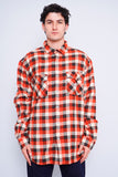 Camisa escocesa naranjo Carhartt Talla Xl