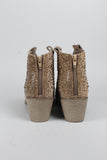 Bota/Botin dorado pierre dumas Talla 39 Image 3