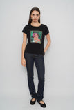 Polera Negro Guess L.A Talla L Image 3