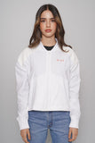 Cortaviento Blanco Nike Talla L