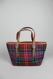 Cartera/Mochila tartan Coach Talla TU Image 2