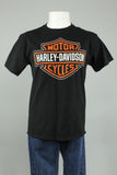 Polera Negro harley davidson Talla M