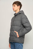 Parka casual  gris penguin talla S 812