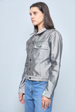 Jacket Gris marithe francois girbaud Talla M Image 1