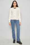 Sweater casual  blanco loft talla M 928