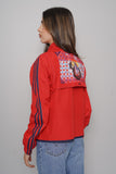 Cortaviento Rojo Adidas Talla M Image 2