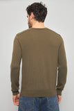 Sweater casual  verde polo talla M 085